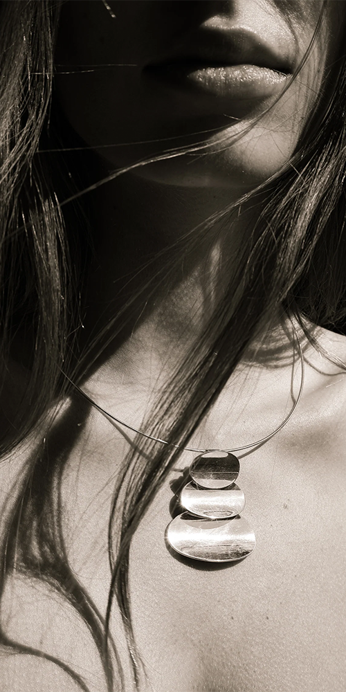 Silver Scale Pendant