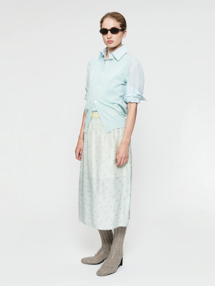 Wool Cashmere Button Vest