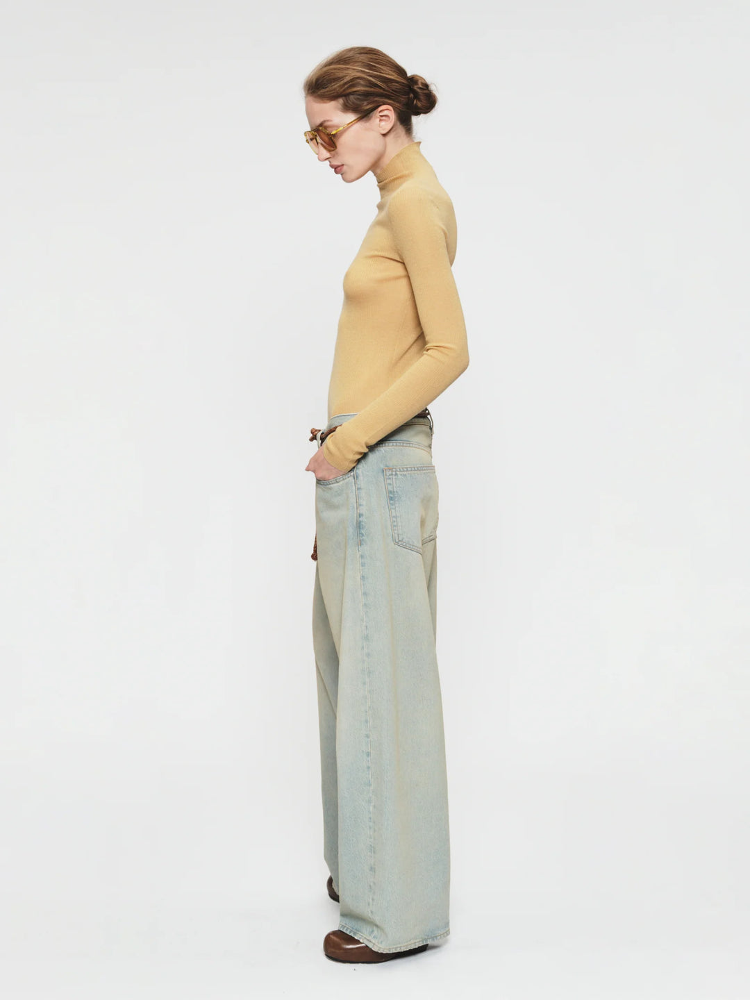 Roomy Jean Ghost Blue