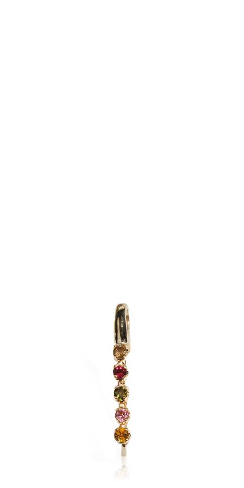 Tourmaline Ombre Prong Safety Pin