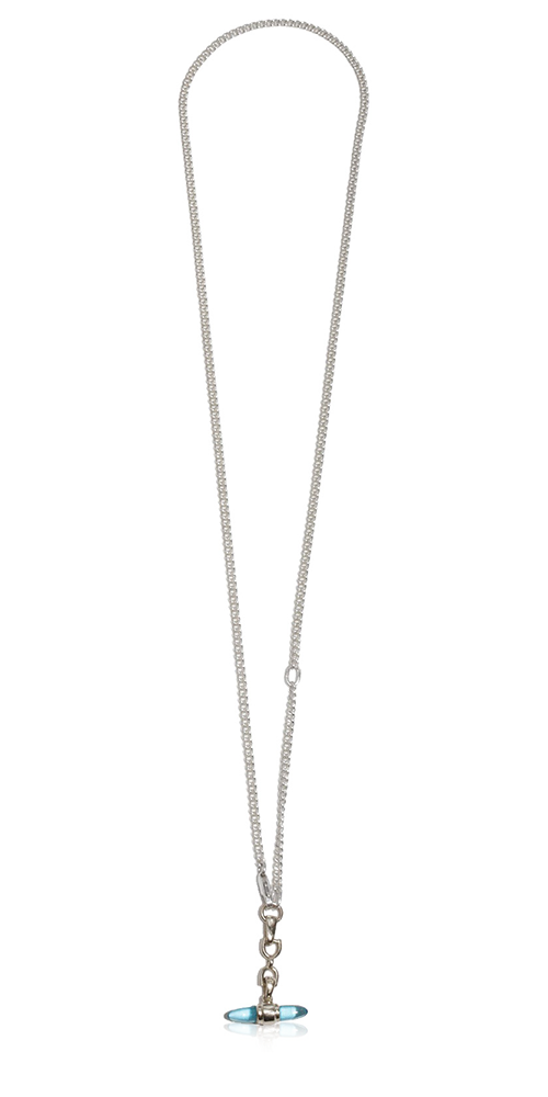 Lunette Barbell Link Necklace