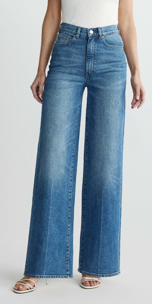 Hepburn Wide Leg High Rise 32" Jeans North Current