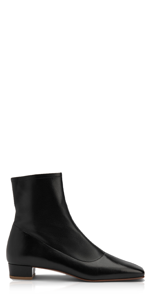 Este Leather Ankle Boot Black