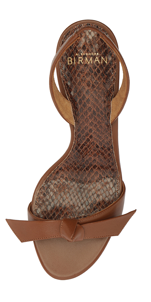 Clarita Sling Bell Sandals 85 Espresso