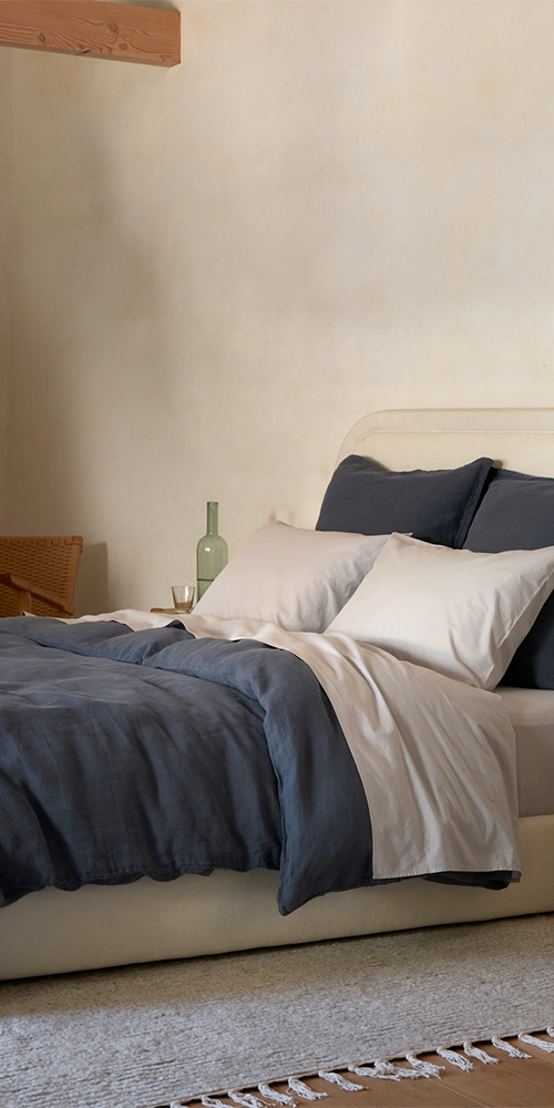Linen Duvet Cover Dusk