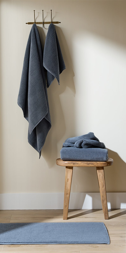 Soft Rib Towels Dusk