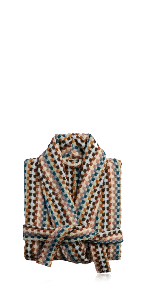 Organic Mosaic Robe Multi
