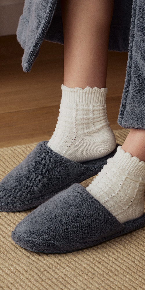 Classic Plush Slippers Dusk