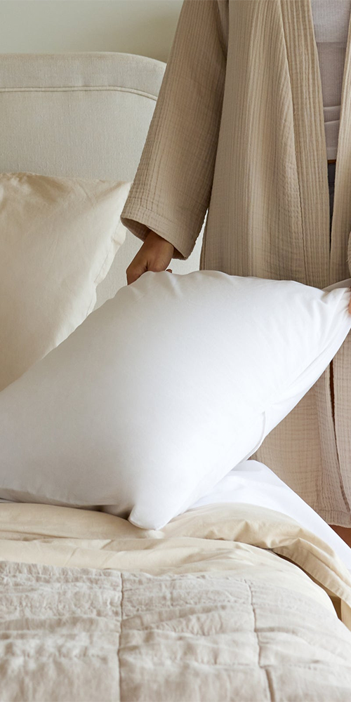 Percale Pillowcase Set White