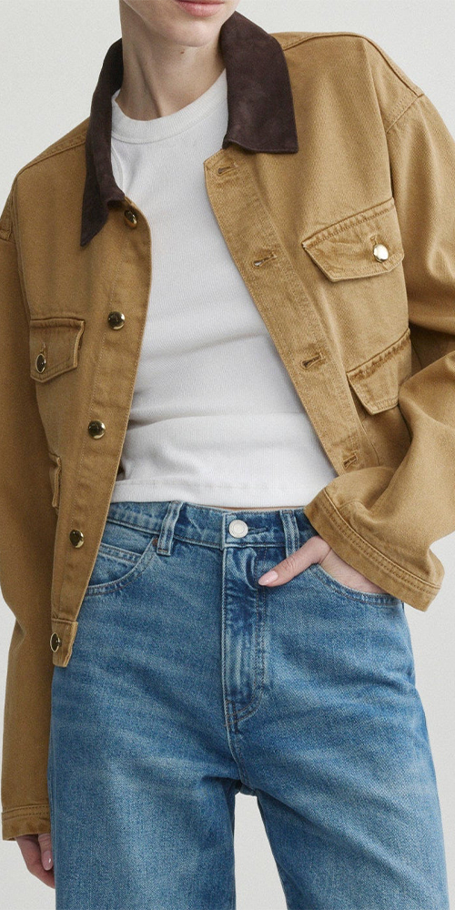 Boxy Denim Jacket Savannas