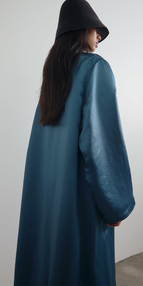 Opera Coat Ocean