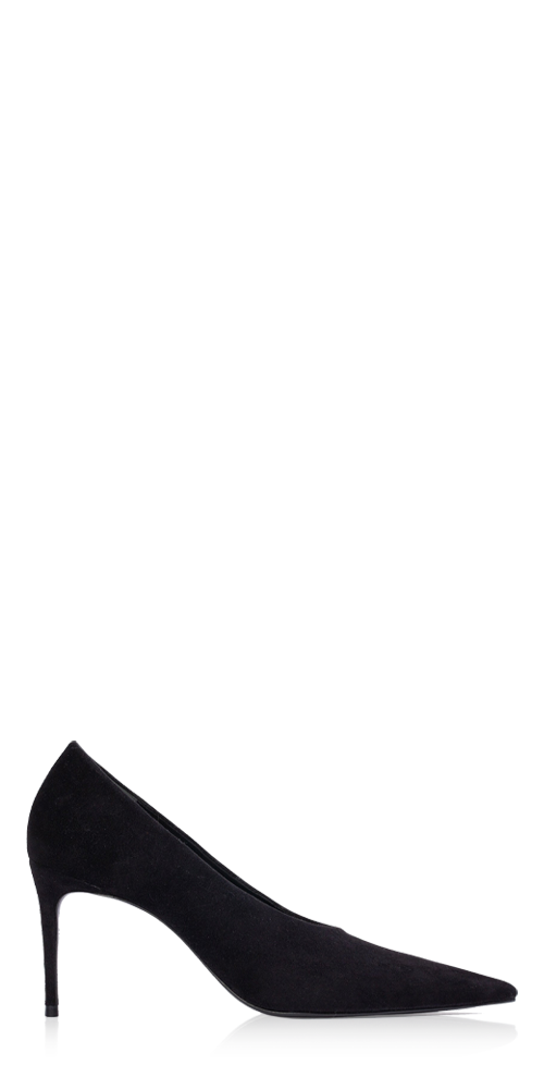 Jona 80mm Pumps Black Suede