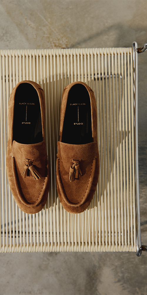 Finn Loafers Tobacco Suede