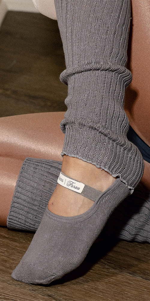 Stems X Forza Ballet Flats Grip Socks