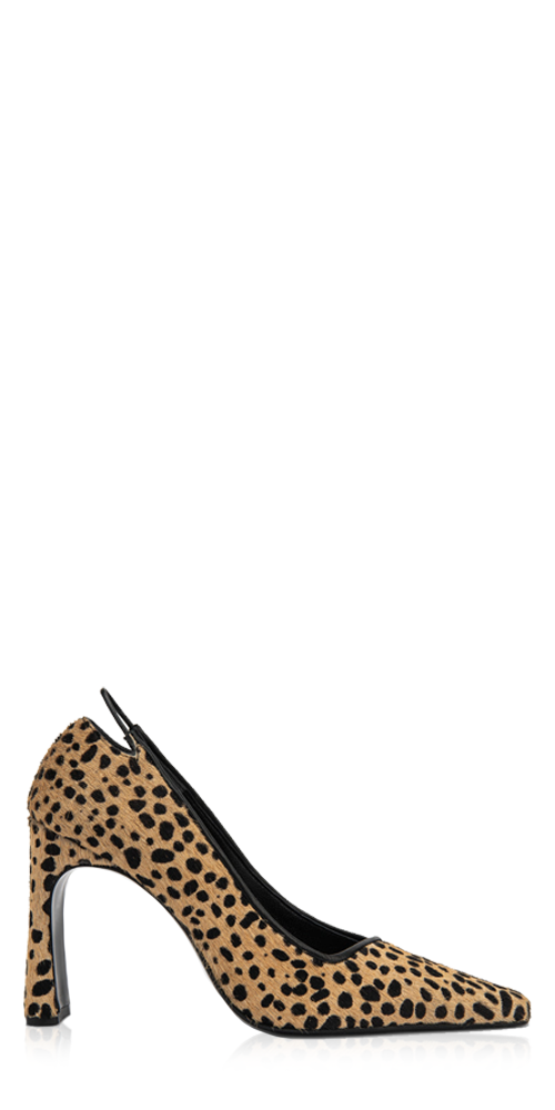 Diva Pony Hair Pump Cheetah
