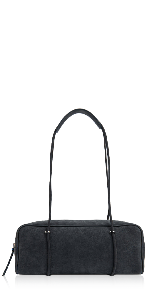 Kimberly Nubuck Shoulder Bag Cavolo Nero