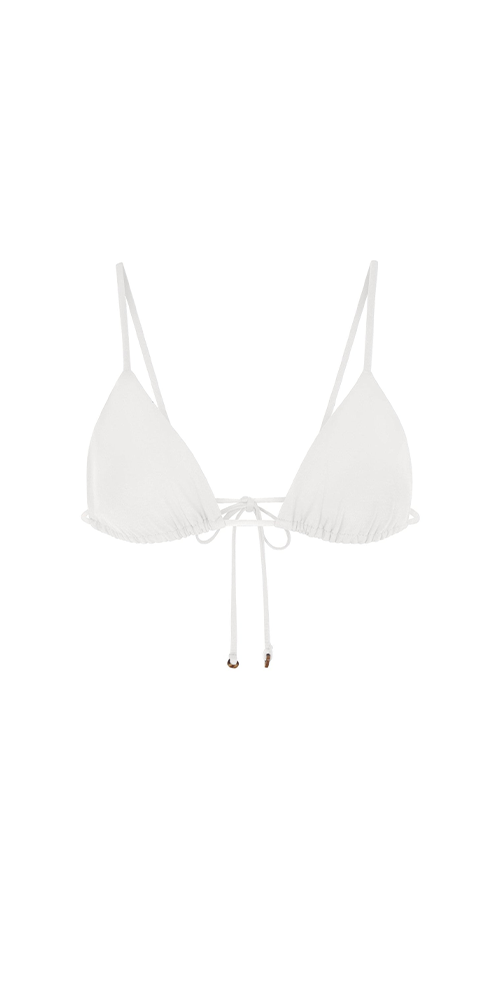 String Triangle Bikini Top