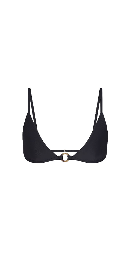 Tortoise Ring Triangle Bikini Top
