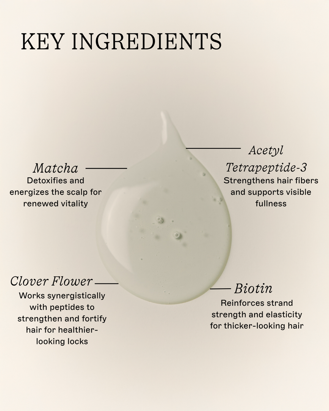 The Matcha Rinse - Thickening Shampoo