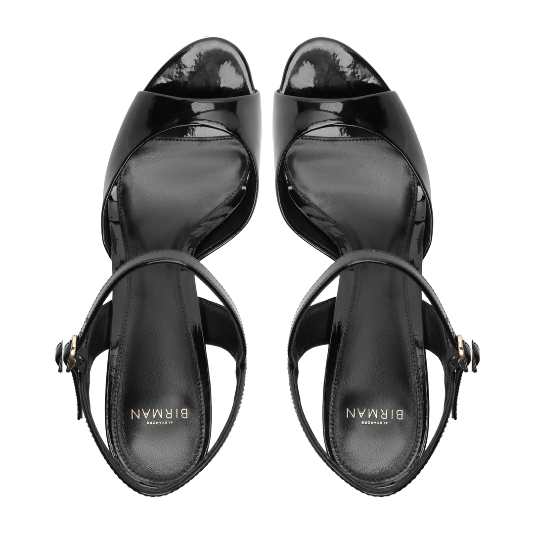 Amy Platform Sandals 120 Black