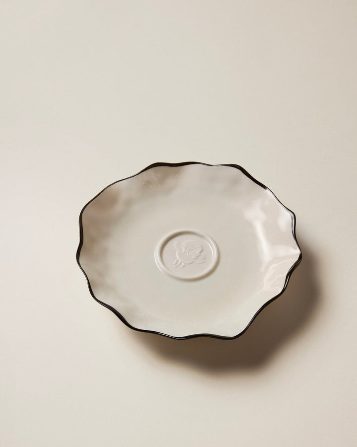 Ribbon Teacup and Saucer