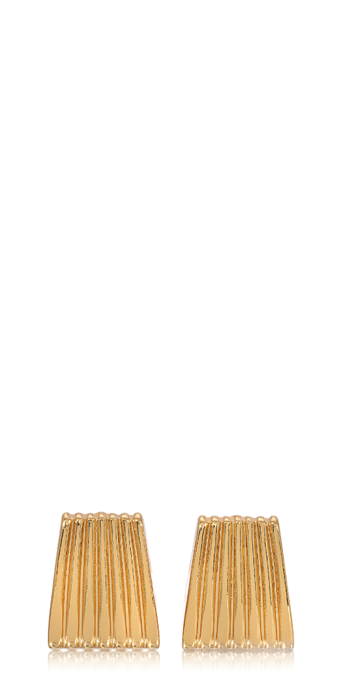 Ribbed Earrings