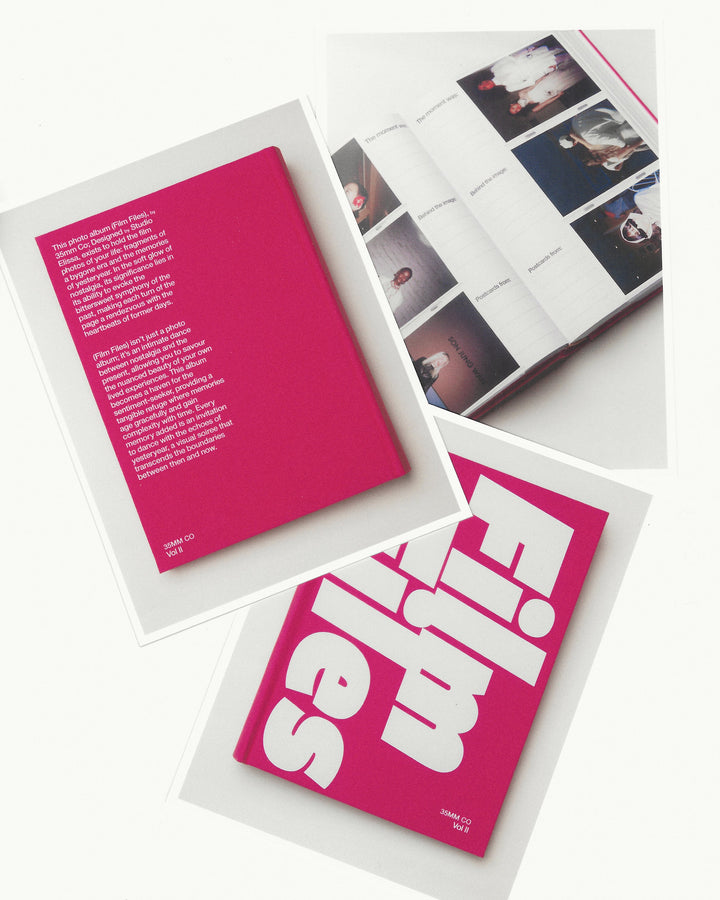 Coffee Table Photo Album Film Files