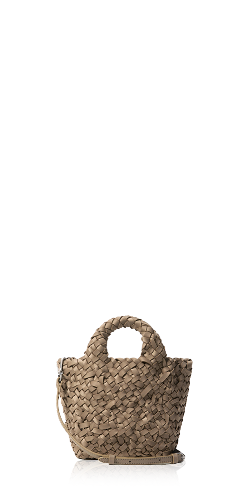 St. Barths Petit Tote Nest Weave Cashmere