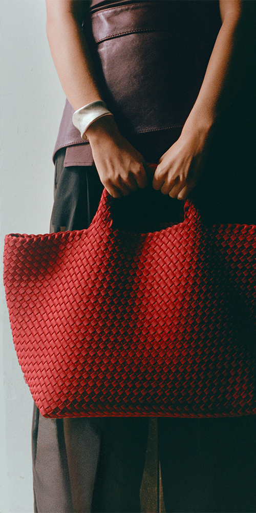 St. Barths Large Tote Rosso