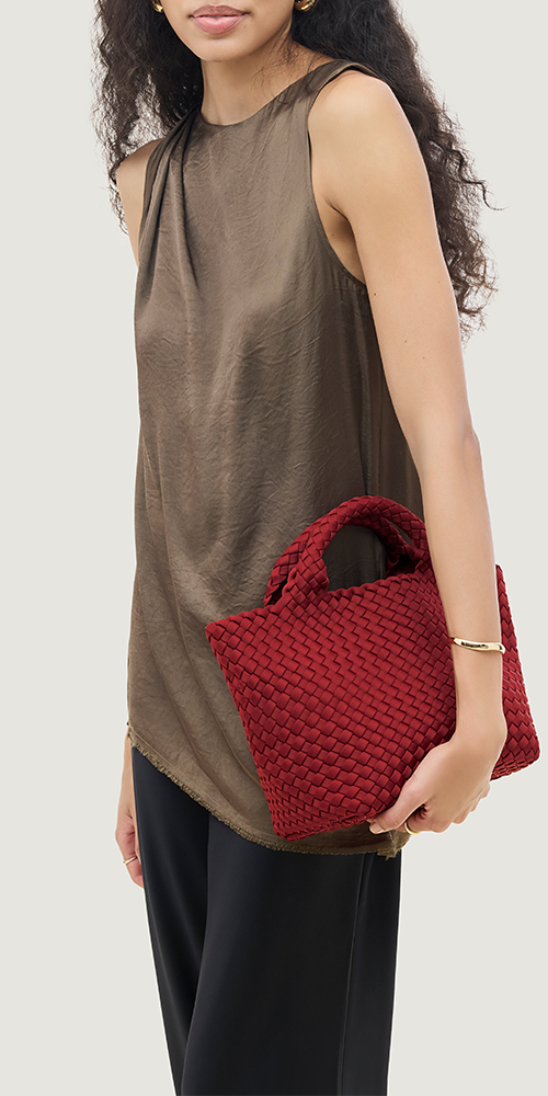 St. Barths Small Tote Rosso