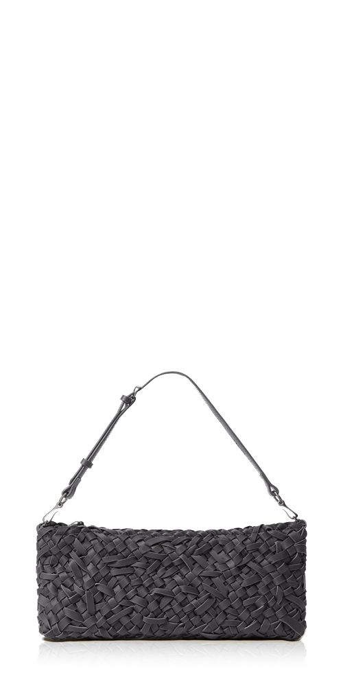 Gala Clutch Nest Weave Ash