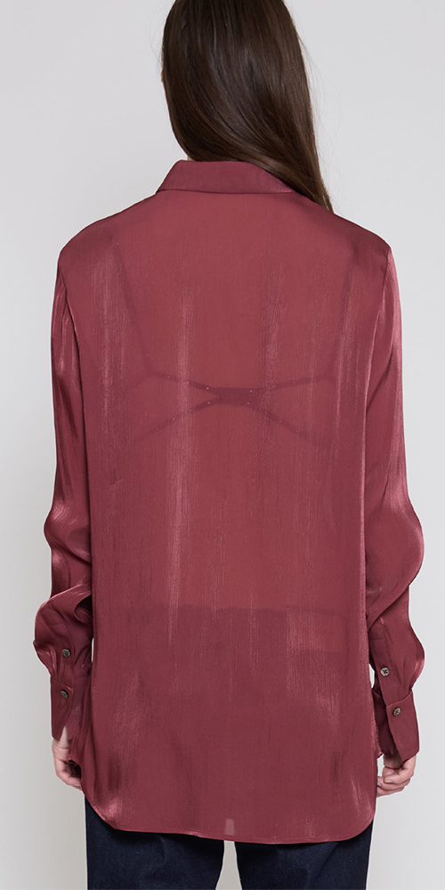 Relaxed Button Down Wine