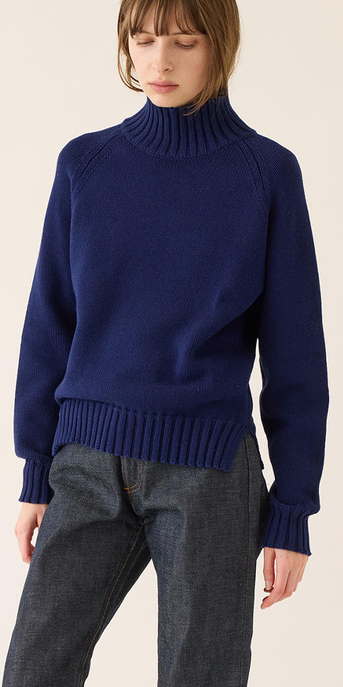 Kaitlyn Cotton Cashmere Sweater