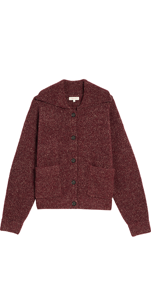 Alice Speckled Wool Alpaca Cardigan