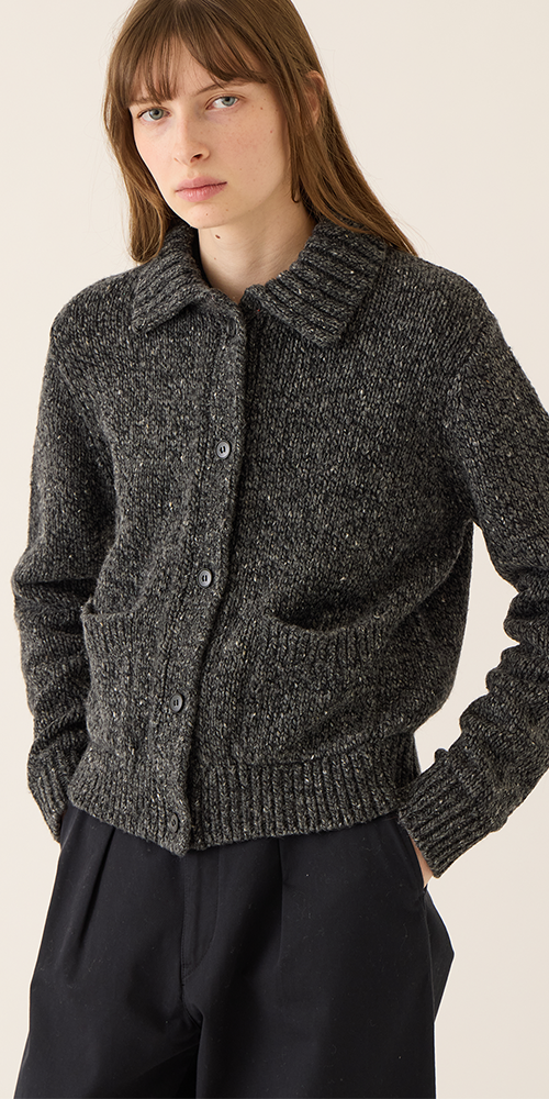 Julien Confetti Wool Alpaca Cardigan