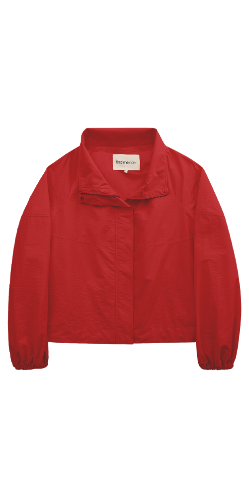Alma Anorak Jacket Red