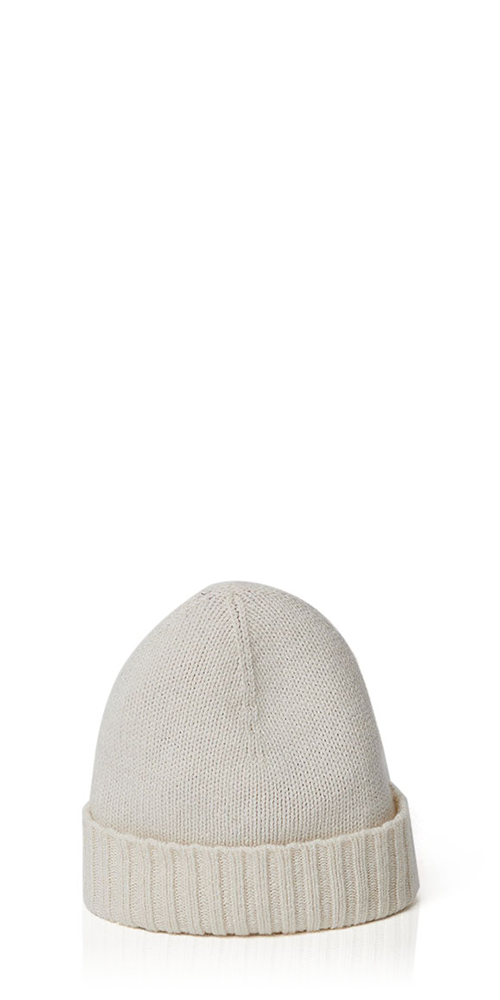 Classic Cashmere Slouchy Beanie Ivory