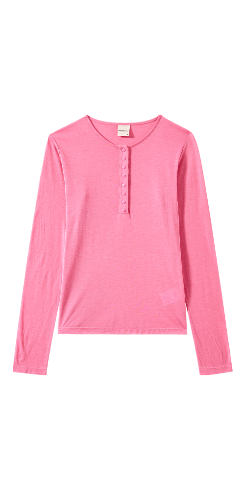 Haram Henley Top Pink