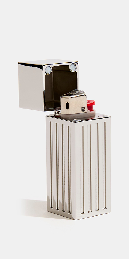 Lipstick Lighter Case Slate