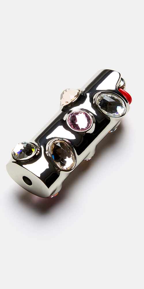 Gemstoned Lighter Case Lavender