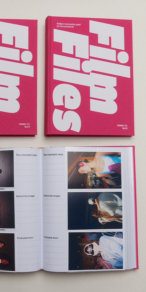 Coffee Table Photo Album Film Files