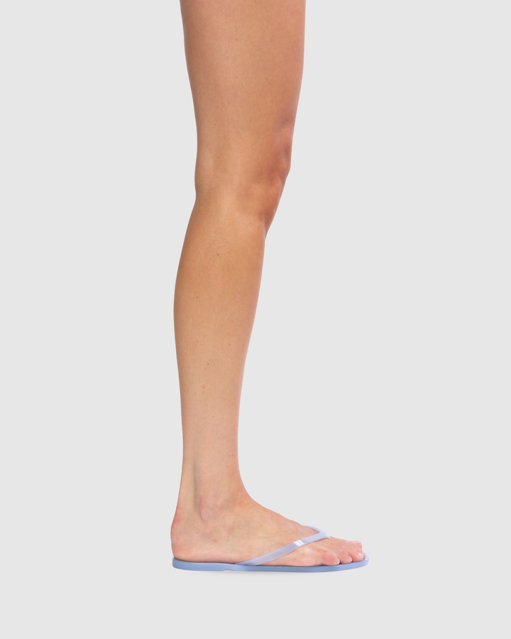 Crystal Flip Flop Sandal Baby Blue