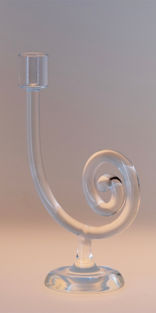 Single Stem Spiral Candleholder