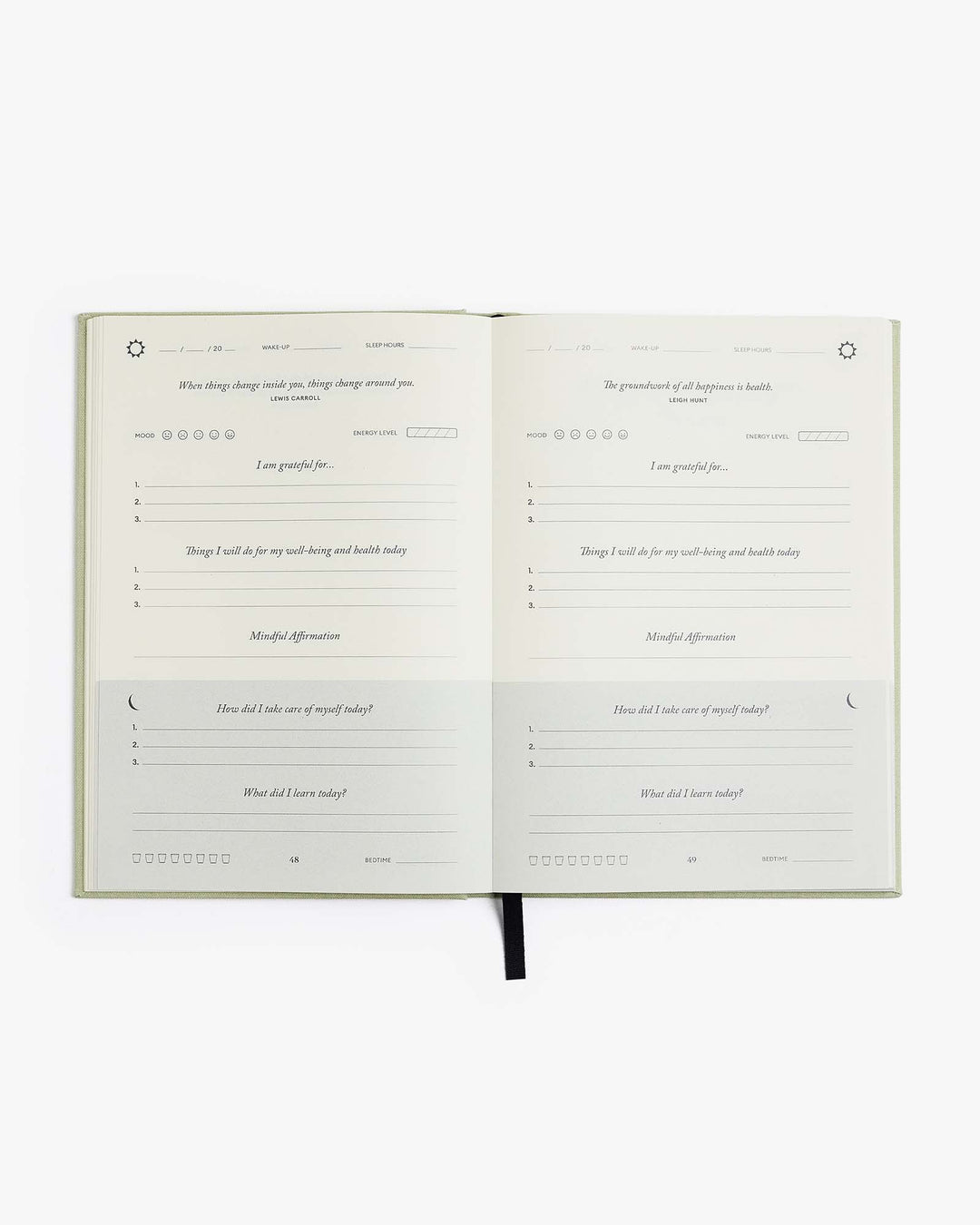 The Five Minute Journal Health &amp; Fitness Edition