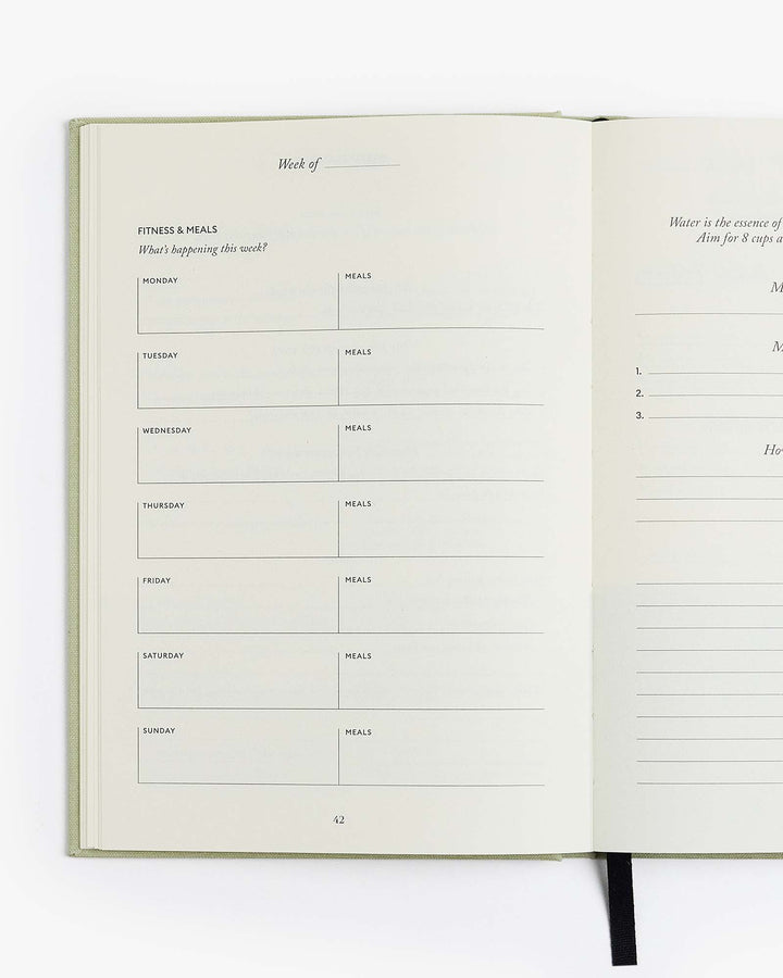 The Five Minute Journal Health &amp; Fitness Edition