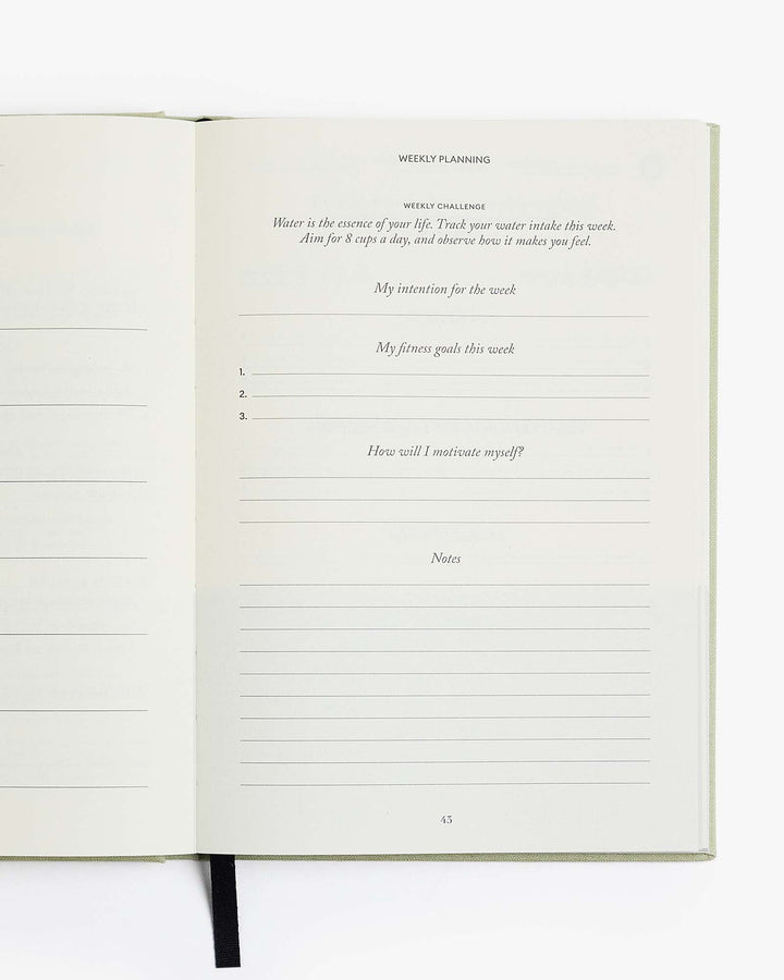 The Five Minute Journal Health &amp; Fitness Edition