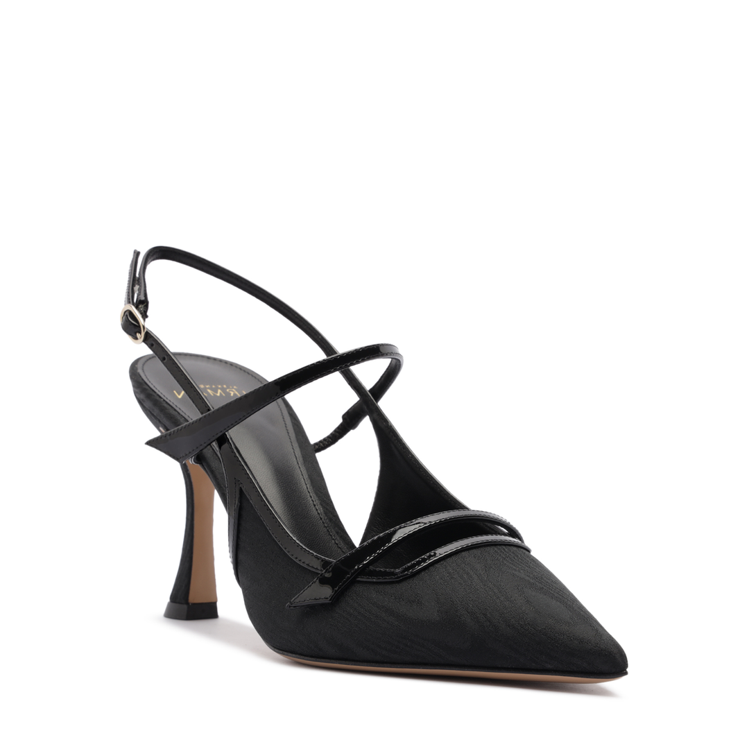 Tita Moire Pumps 85 Black