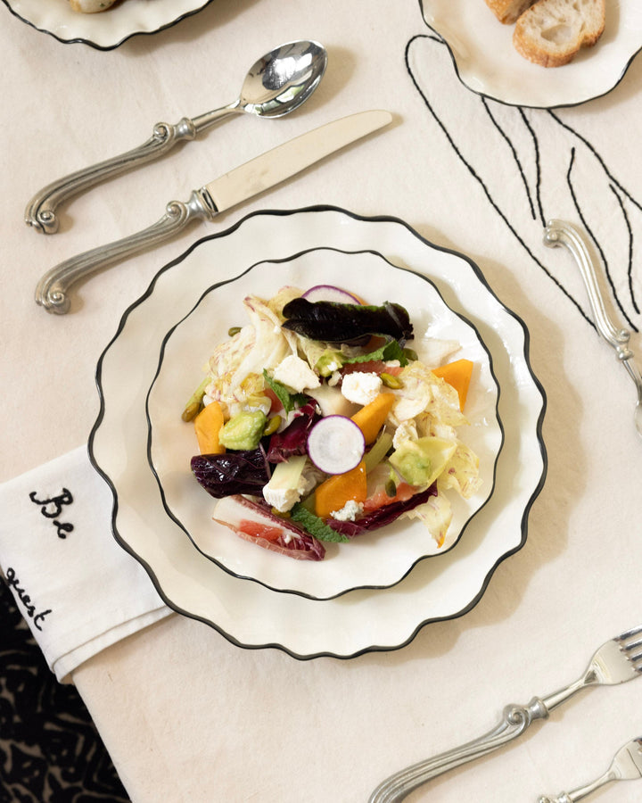 Ribbon Salad Plate
