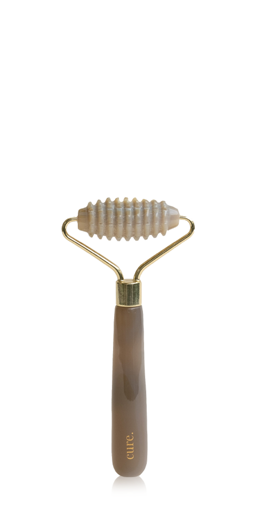 Natural Agate Spiked Facial Roller