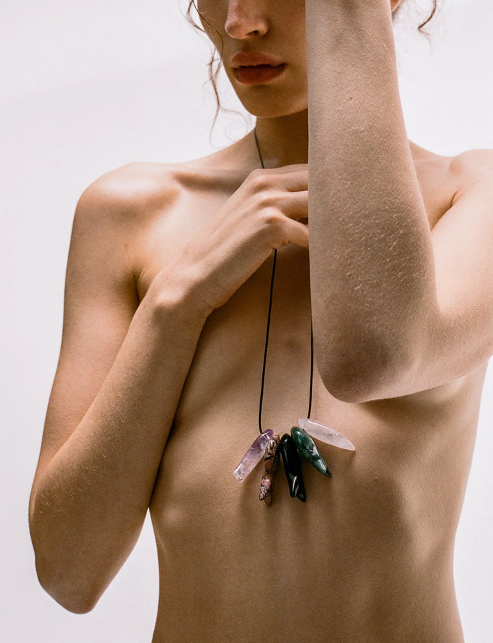 Amethyst Fish Pendant